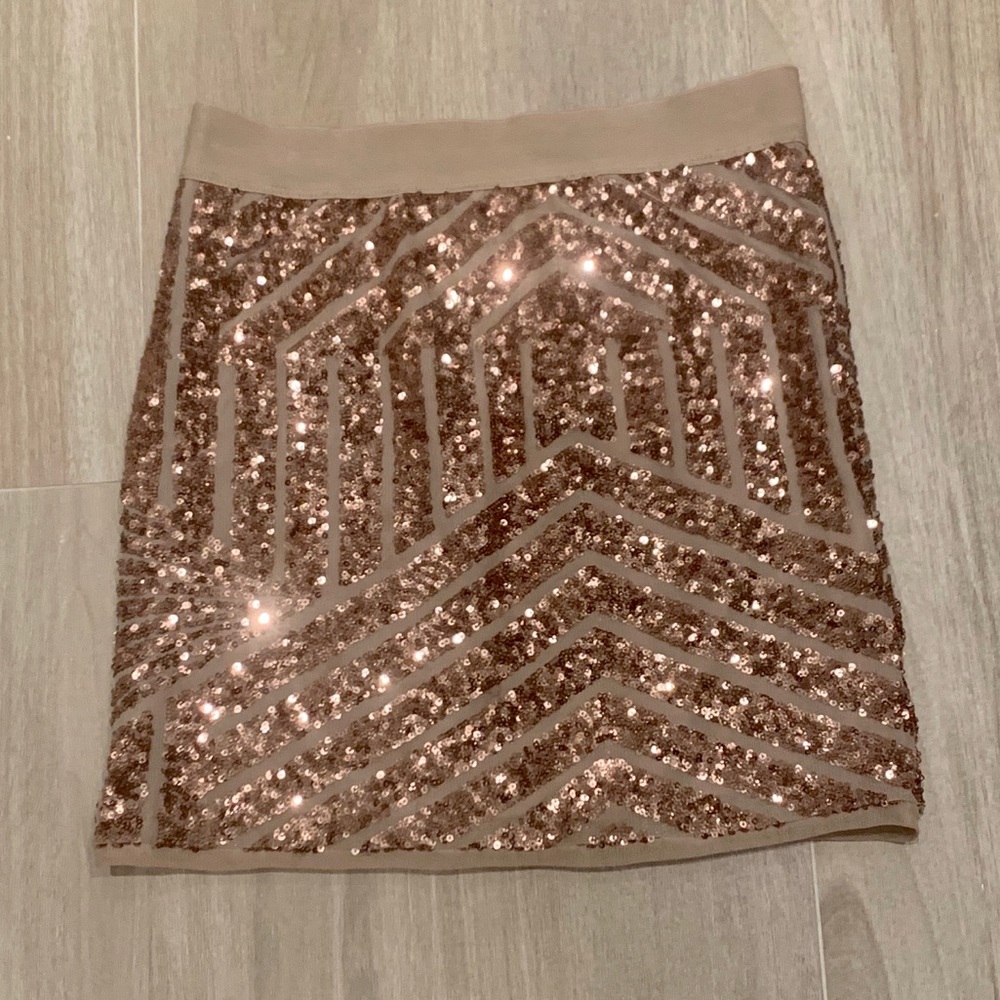 BCBG MaxAzria Sequin Skirt